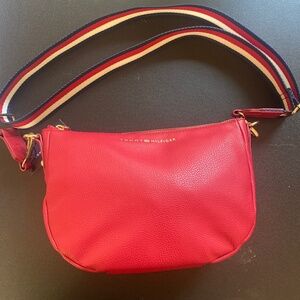 Tommy Hilfiger red crossbody bag